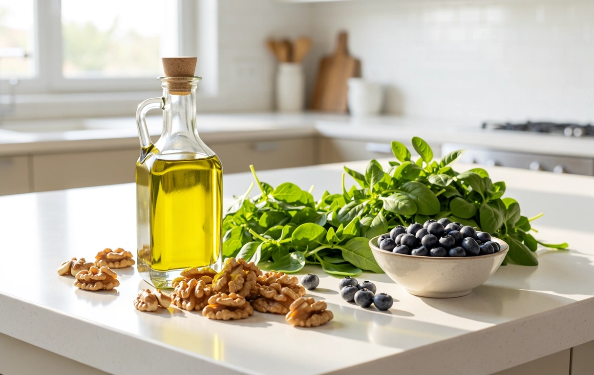 Gezonde voeding componenten voor mannen